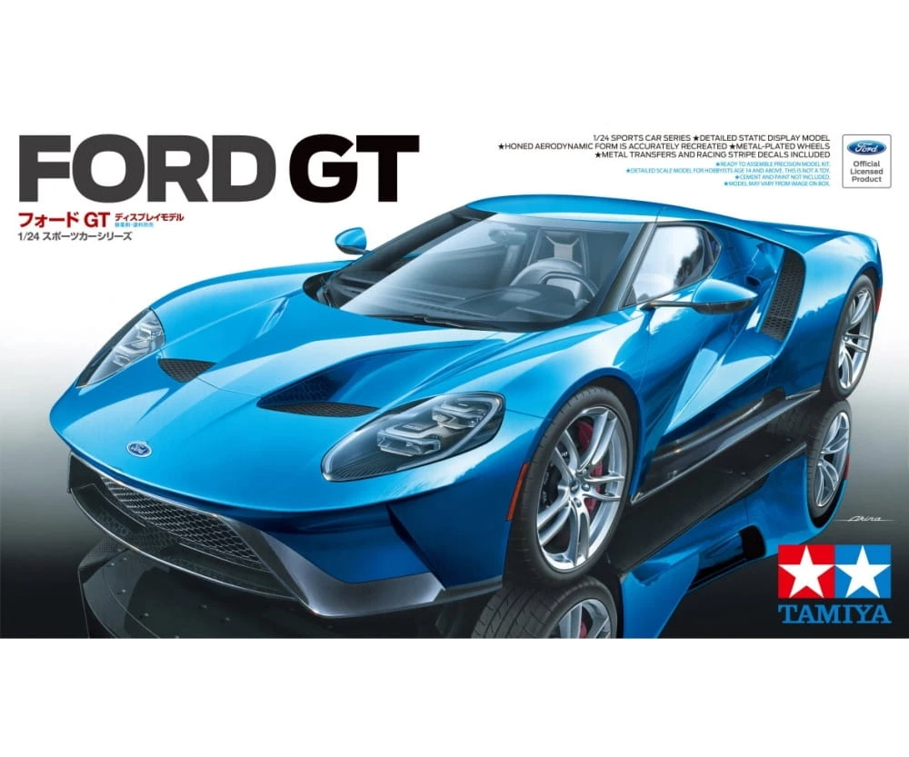 Tamiya Ford GT 1:24 Platik Modellbau Auto Bausatz