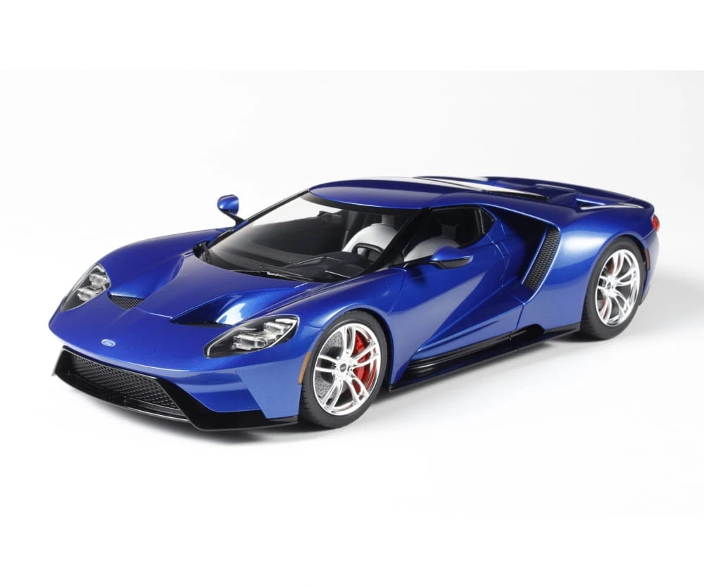 Tamiya Ford GT 1:24 Platik Modellbau Auto Bausatz – Bild 2