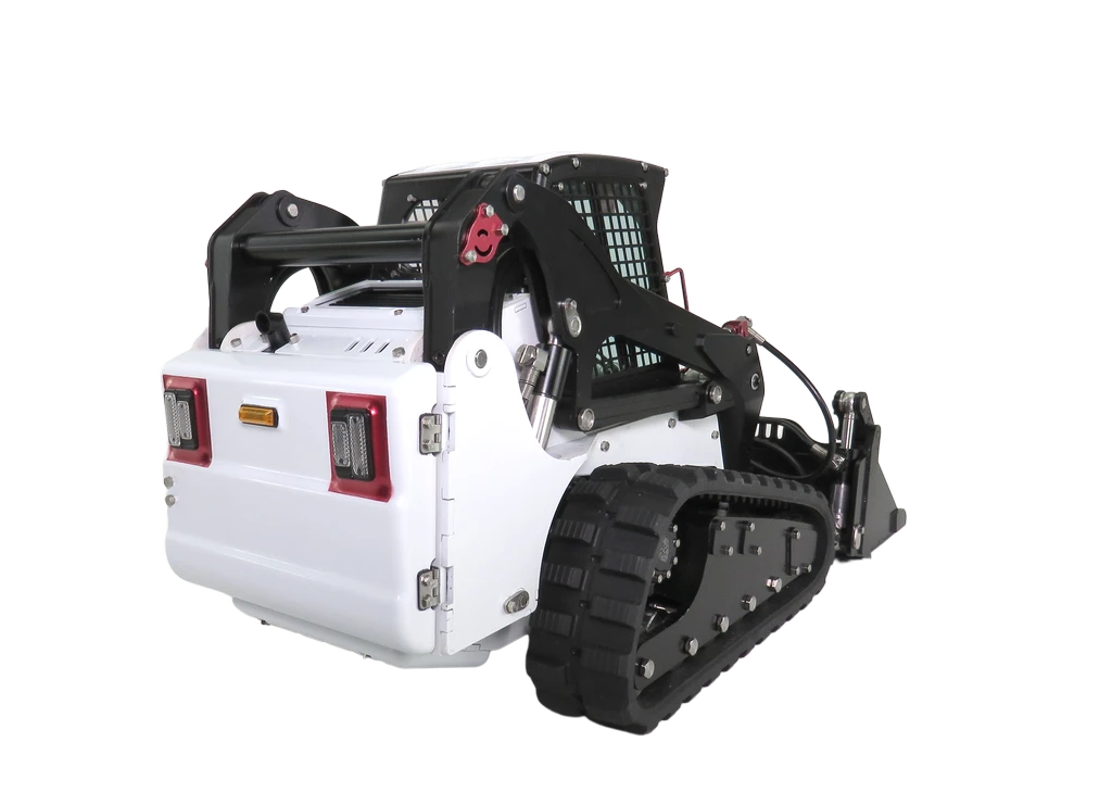 Thicon 1:14 Kompaktlader Mit Kettenfahrwerk Weiß/schwarz RTR M. RC – Bild 5