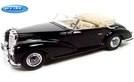 Welly Modellauto Mercedes Benz 300S 1955 Cabrio Offen 19859W